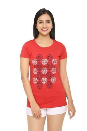 LADIES COTTON T-SHIRT