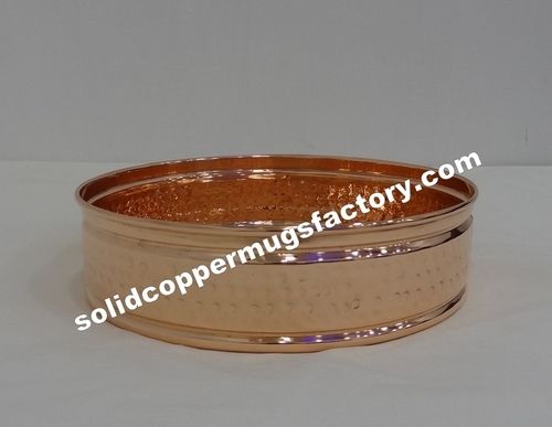 Metal Luxury Copper Bar Tray