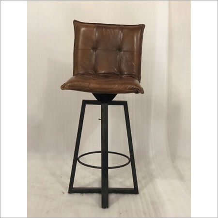 Iron Leather Chair