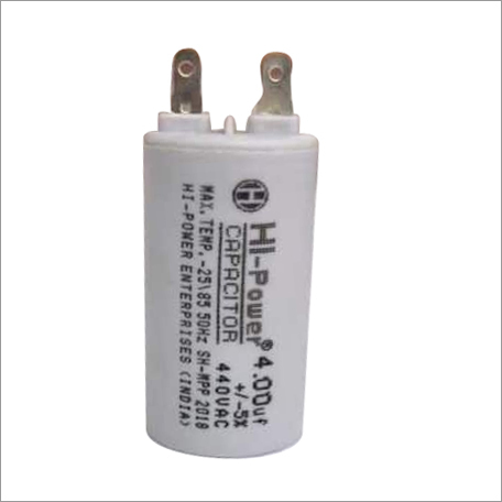 Cooler Pin Capacitor - 4.00 Î¼F Metallized Polypropylene Film, 50 x 80 x 40 mm | Compact Size, High Capacity, Low ESR, Reliable Operation, Long Life