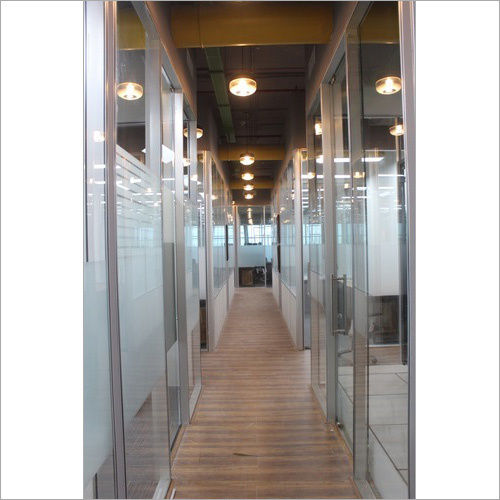 Silver Aluminium Partitions