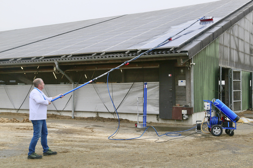 Automatic Solar Panel Cleaning System