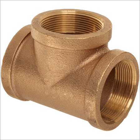 Brass Ball Side Outlet Tee