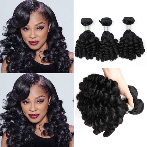 Natural Black Fumi Curly Human Hair