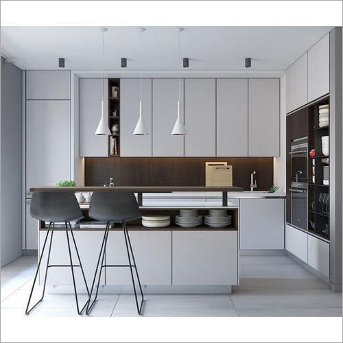Sleek Modular Kitchen