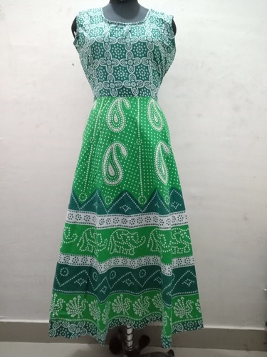 Cotton Jaipuri Printed Dress