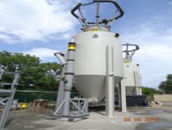 Slurry Mixing Tank - New, White Finish | Ideal for Industrial Use