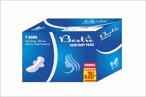Sanitary Pad 240 Mm Absorbency: Above 90 Ml Milliliter (Ml)