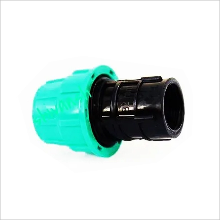 Black Green Blue Pp Compression Female Threads Adapter