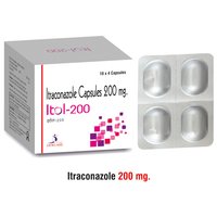 Itraconazol Capsule 100 mg.