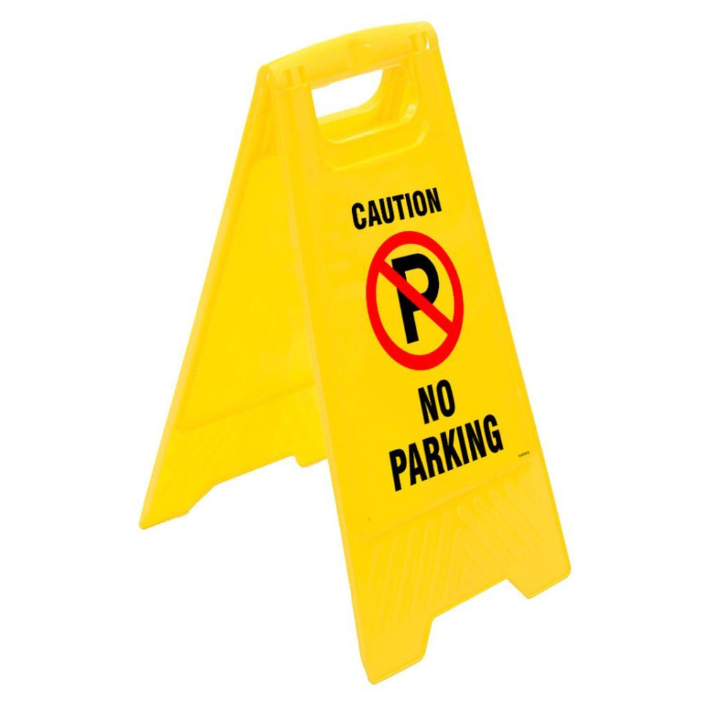 Caution Board No Parking
