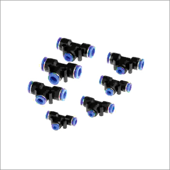 T Type Pneumatic Joint Push Connector