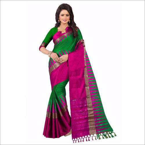 Ladies Cotton Designer Saree