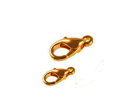 5pc 2/" Gold Plated Lobster Clasp Extender Chain Ends Jewelry Findings Necklace