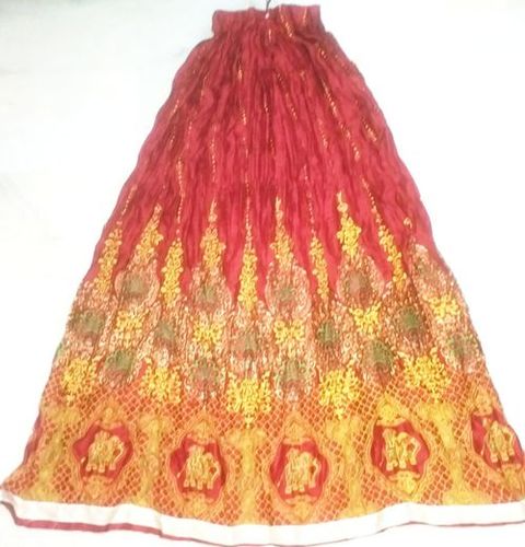 Rayon Gold Print Skirts