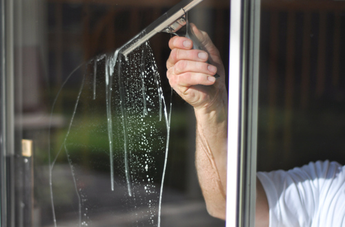 Cabin Glass Cleaning