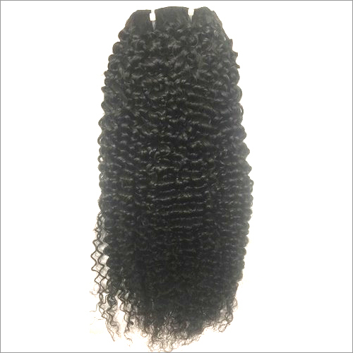 Natural Human Hair Textured Weft Curl 1