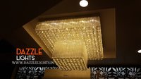 Modern Glass Crystal Chandelier