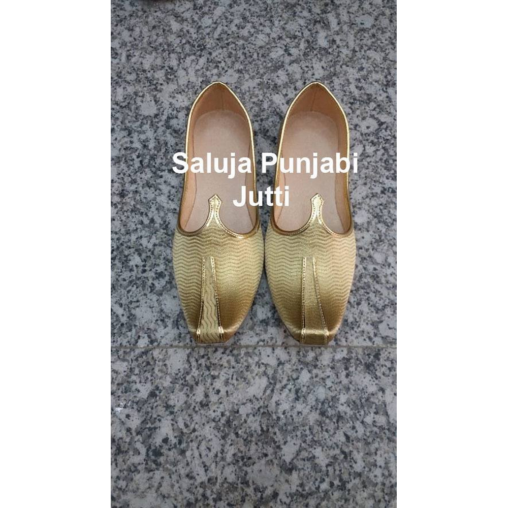 Golden Punjabi Jutti Supplier