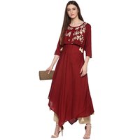 Cotton Embroidered kurti