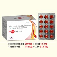Ferrous fum + Folic A + Vit.B12 + Zinc