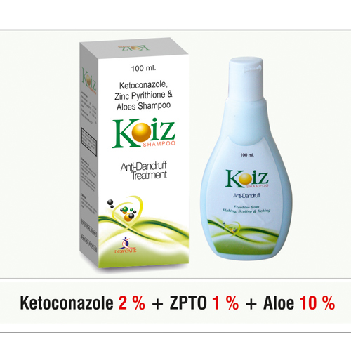 Ketoconazole + ZPTO +  Aloe Vera