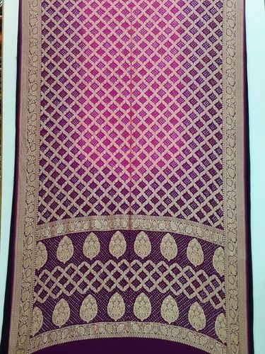 Jamnagari Bandhani Dupatta