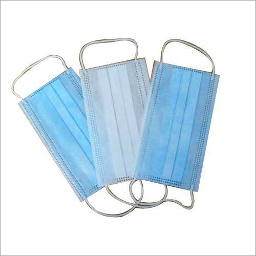 Sky Blue Laboratory Face Mask