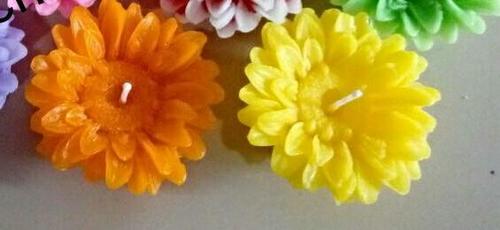 Floating Flower Candles