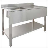 Commercial Kitchen Sink Table