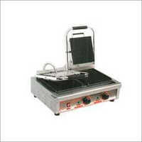 Silver And Black Sandwich Griller