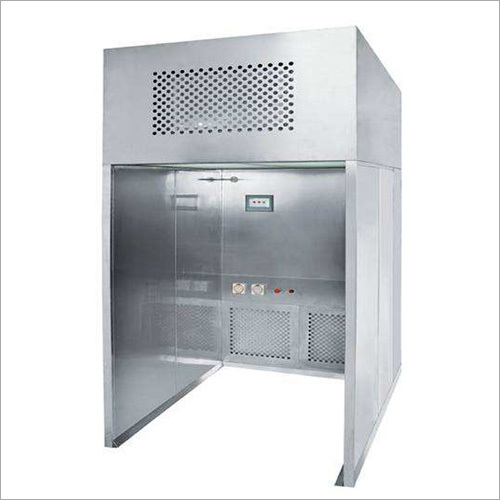 Subatmospheric Pressure Weighing Hood