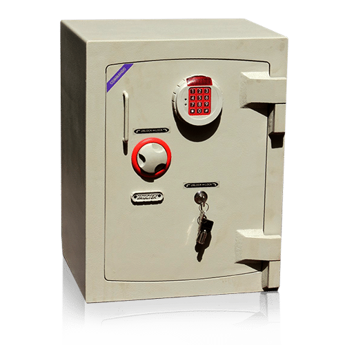 White Pistol Safe