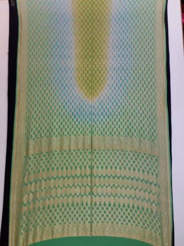 Bandhej Dupatta with Gotta Work