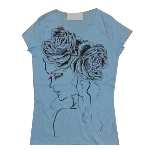 Printed Ladies T Shirt