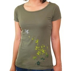 Girl Round Neck T Shirt