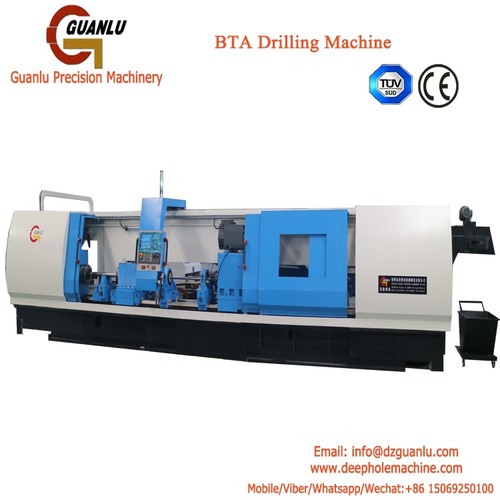 CNC BTA drilling machine for tube sheet