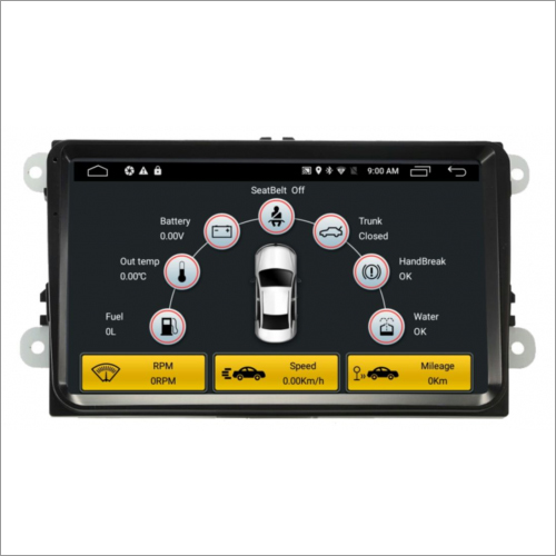 Volkswagen-Skoda 9 Inch Car Multimedia Navigation System Ameo