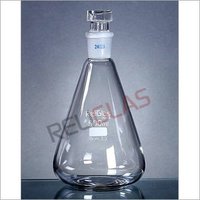 Glass 02.315 Conical Flask, Stoppered