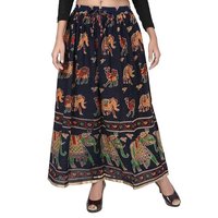 Printed Cotton Jaipuri Skirts