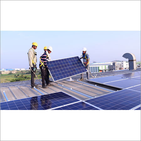 Roof Mounted Commercial Solar Plant Roof Mounted Commercial Solar Plant