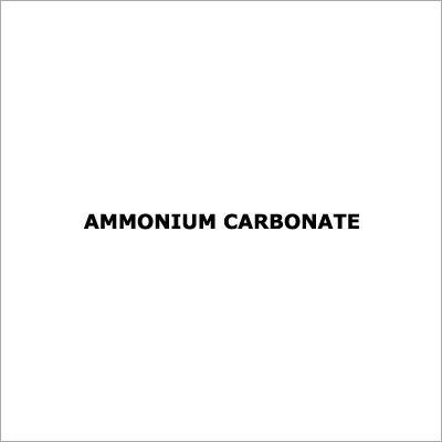 Ammonium Carbonate