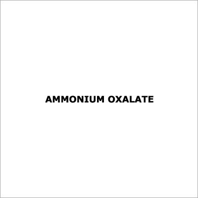 Ammonium Oxalate