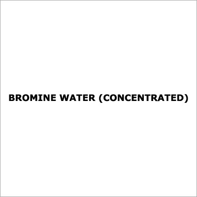 Bromine Water (Concentrated)