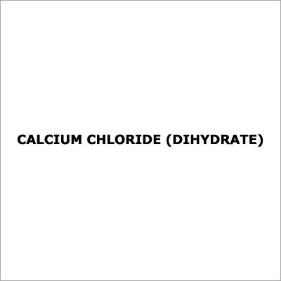 Calcium Chloride (Dihydrate)