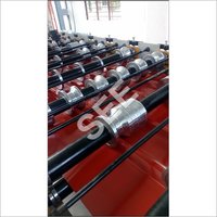 Corrugated Roof Sheet Making Machine - Color: Red