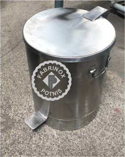 Durable Stainless Steel Foot Operated Garbage Bin