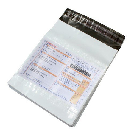Plain Tamper Proof Courier Bags (With Pod)