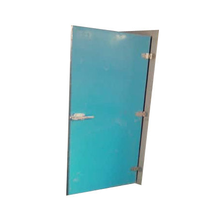 Blue Insulated Door