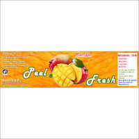 Juice Bottle Packaging Labels - Paper & Plastic Laminated, Customizable Design, Shelf Adhesive Gumming
